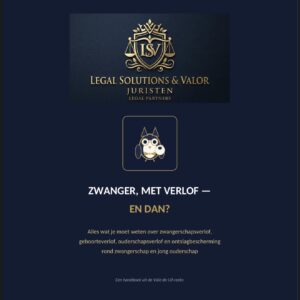 Boek zwangerschapsverlof en meer
