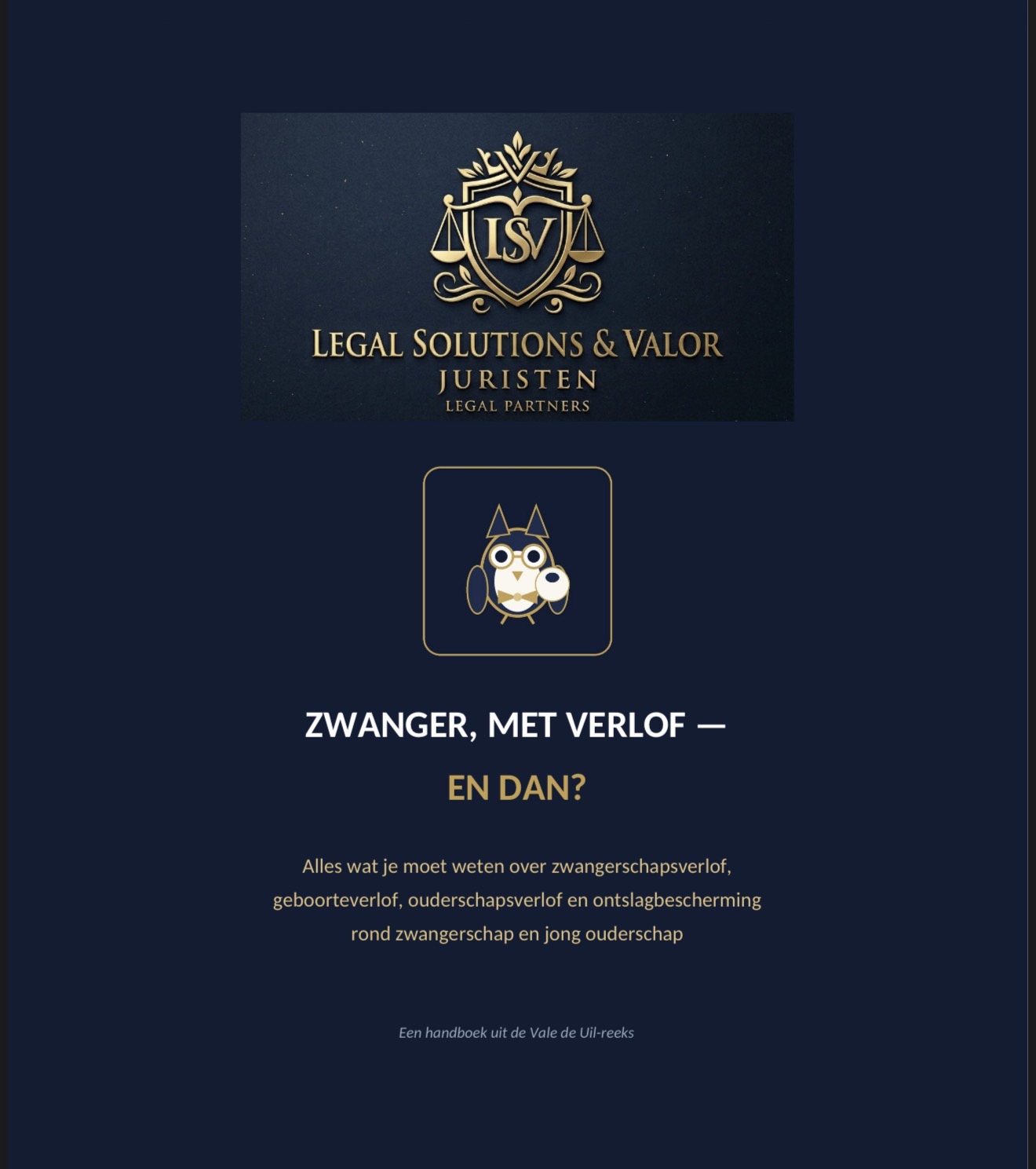 Boek zwangerschapsverlof en meer